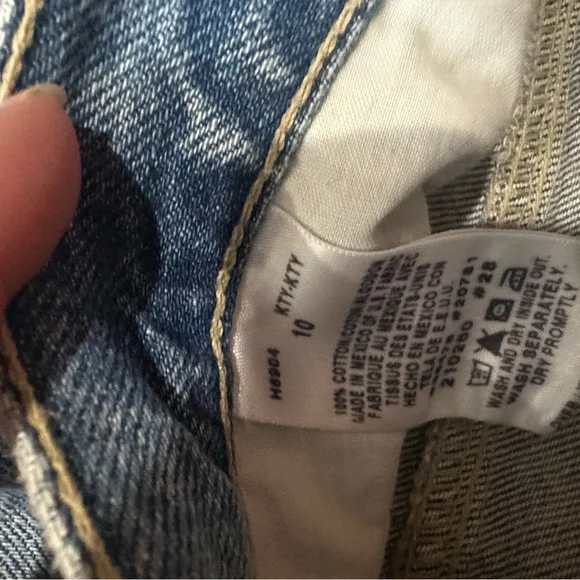 Vintage Y2K Tommy Hilfiger Blue Denim Mini Skirt - Picture 4 of 7